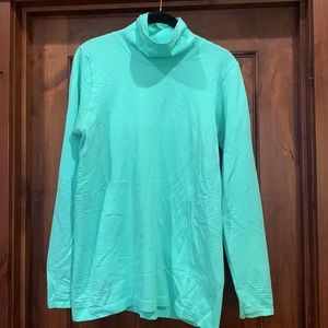 Athleta Flurry Blizzard Rib Turtleneck, Size 1X